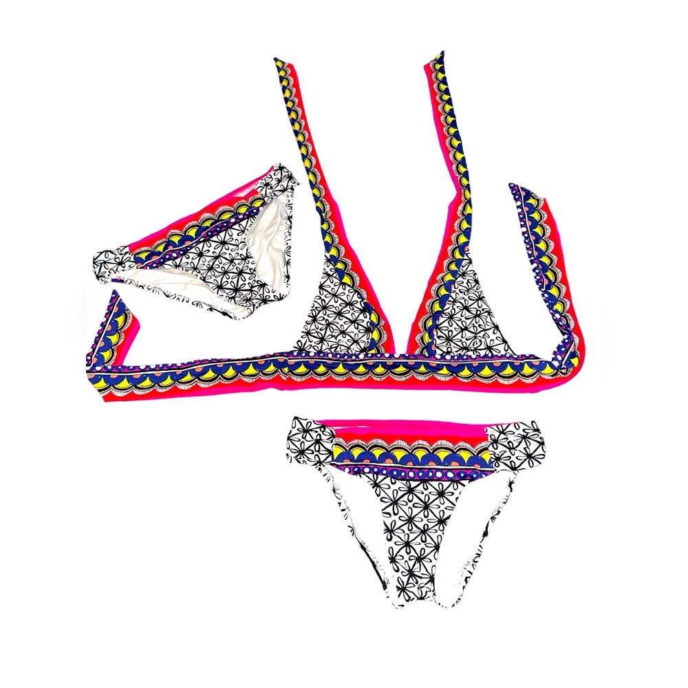 NWOT 3 piece set: Trina Turk, 1 top & 2 bottoms swim bikini